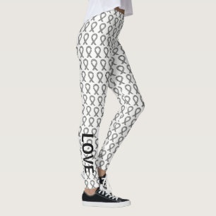 Leggings der Schwarz-Weiß-Aufklärung