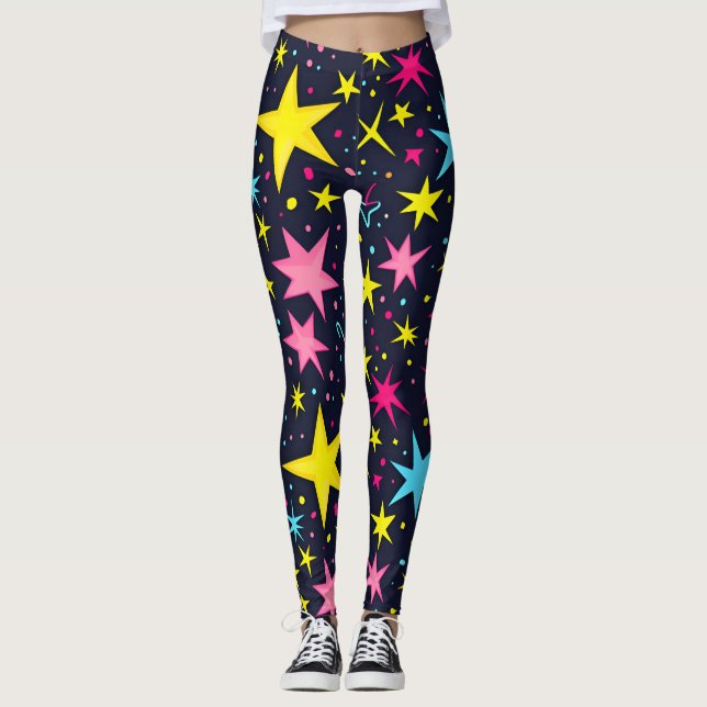Leggings der Sternennacht (Vorderseite)