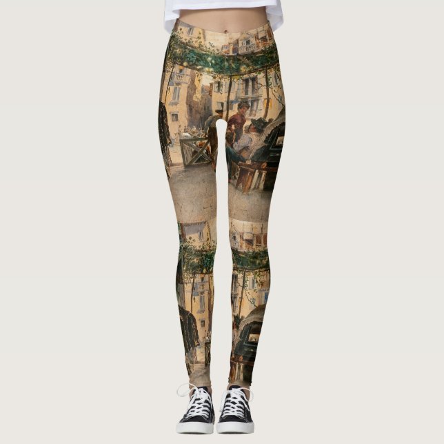 Leggings der venezianischen Kunst Roussoff (Vorderseite)
