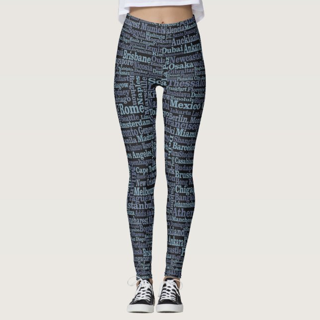 Leggings der Weltstädte (Vorderseite)