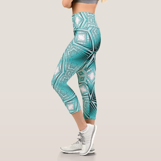 Leggings des arktischen Kaleidoskops (Links)