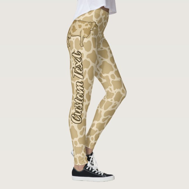 Leggings des Kuhprofils (Rechts)