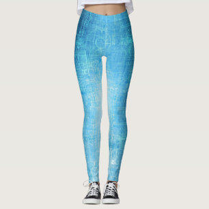Leggings des künstlerischen Blueprints - Styling