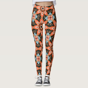 Leggings des lebendigen Kaleidoskops