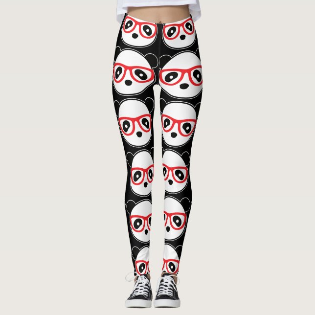 Leggings des Panda Bären - Modeerscheinungen Leggi (Vorderseite)