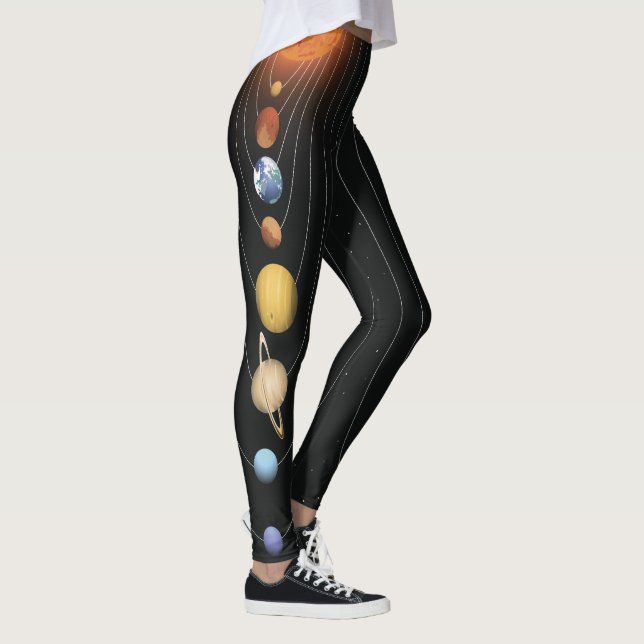 Leggings des Sonnensystems (Rechts)