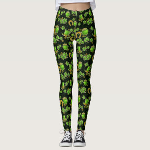 Leggings des St. Patrick's Day Pop