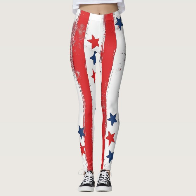 Leggings des Unabhängigkeitstages (Vorderseite)