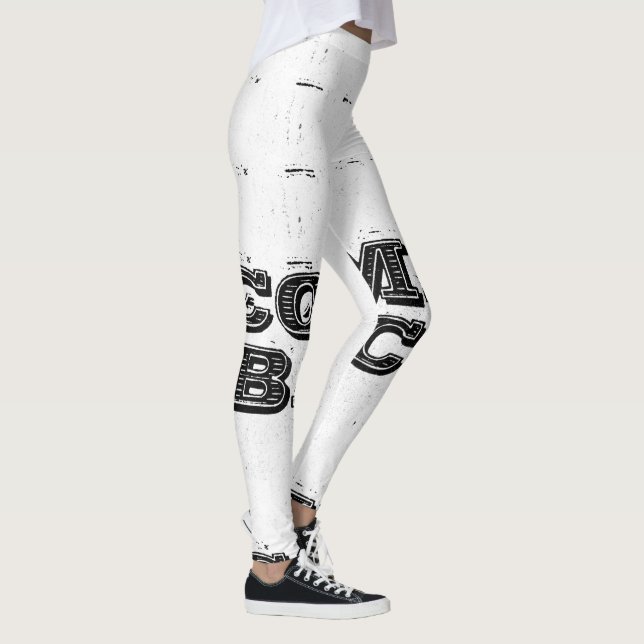 Leggings Eine Mischung aus Vintagem Charme (Rechts)