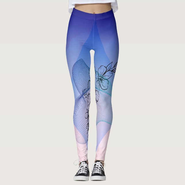 Leggings einzigartiges Design (Vorderseite)