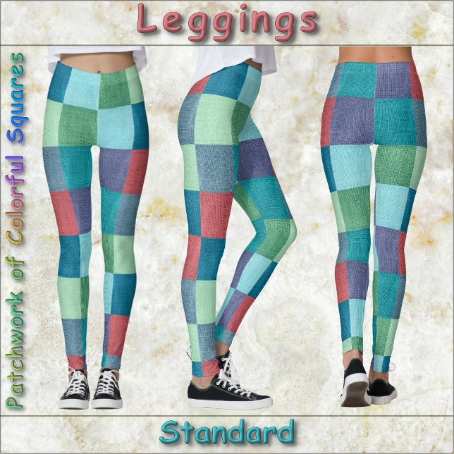 LEGGINGS - Farbblöcke - Standard (Von Creator hochgeladen)