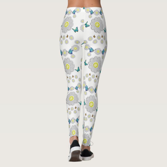 Leggings floral (Rückseite)