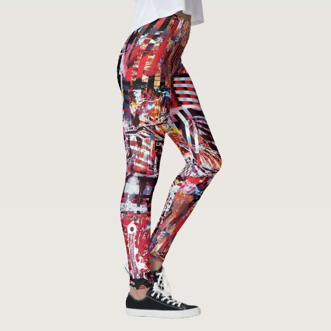 Leggings – Fragmentierter Puls (Rechts)