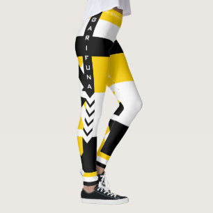 Leggings Frau Design GARIFUNA