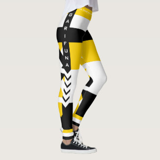 Leggings Frau Design GARIFUNA