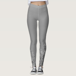 Leggings FRAUEN SILVER ÖKO STYLE DESIGN