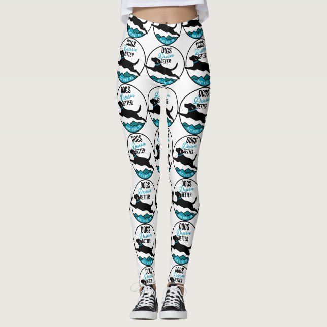 Leggings - Full-Color-Logo (Vorderseite)
