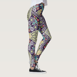 Leggings für abstrakt geometrische Muster