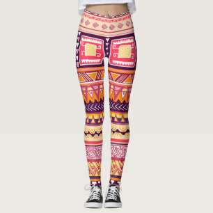 Leggings für afrikanische Muster