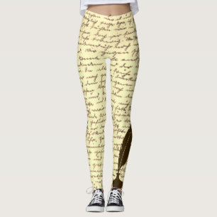 Leggings für antike Buchstaben