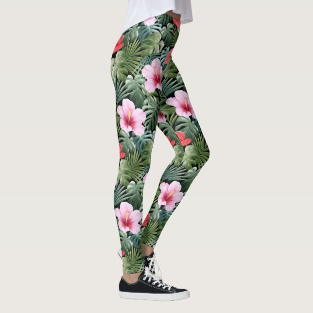Leggings für Blumendesign (Rechts)