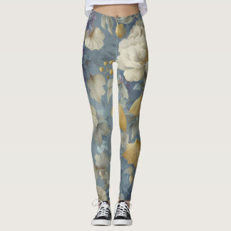 Leggings für Blumendruck