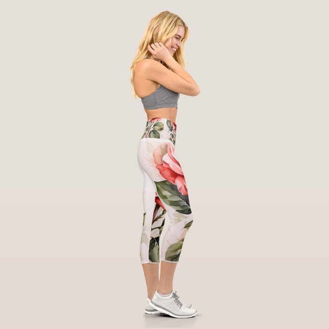 Leggings für Blumensport | Aktionsbekleidung mit R (Rechts)
