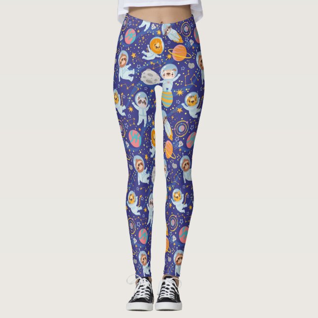 Leggings für coole Tiere (Vorderseite)