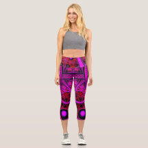 Leggings für Damen Mode Hoch taillierte Capris Cus