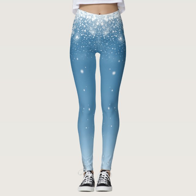 Leggings für das Wintermonat Navy (Vorderseite)