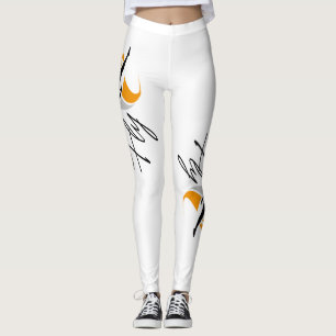 Leggings für den Sport, die für jeden Text für Yog
