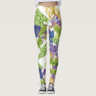 Leggings für die Farbauflistung im Versace Floral