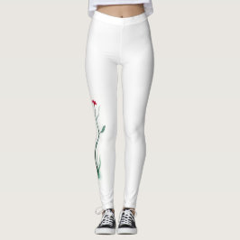Leggings für einfache Blume