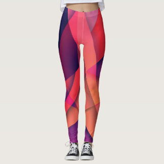 Leggings für geometrische Farbe