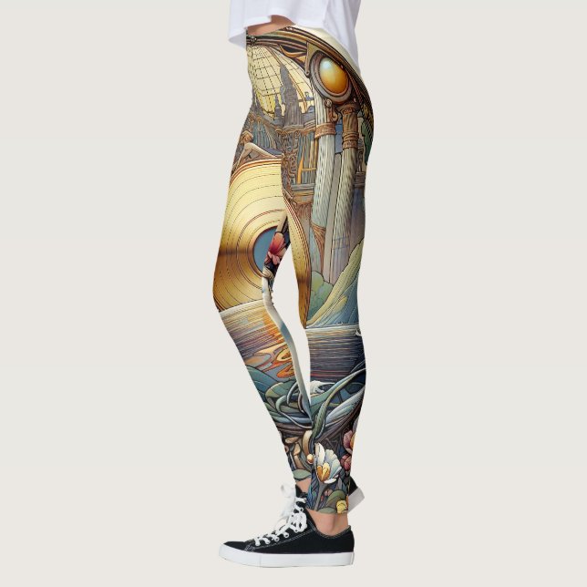 Leggings für Gold Discs (Links)