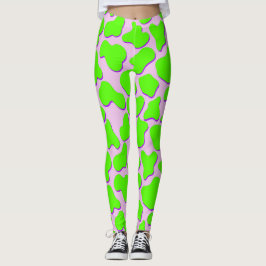 Leggings für Grüne Kuh bei Neugeborenen