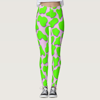 Leggings für Grüne Kuh bei Neugeborenen
