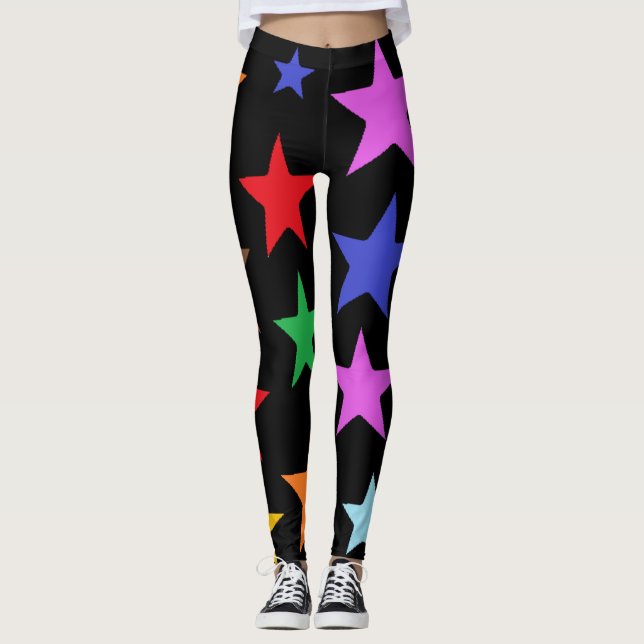 Leggings für hochwertige Workout-Qualität mit groß (Vorderseite)