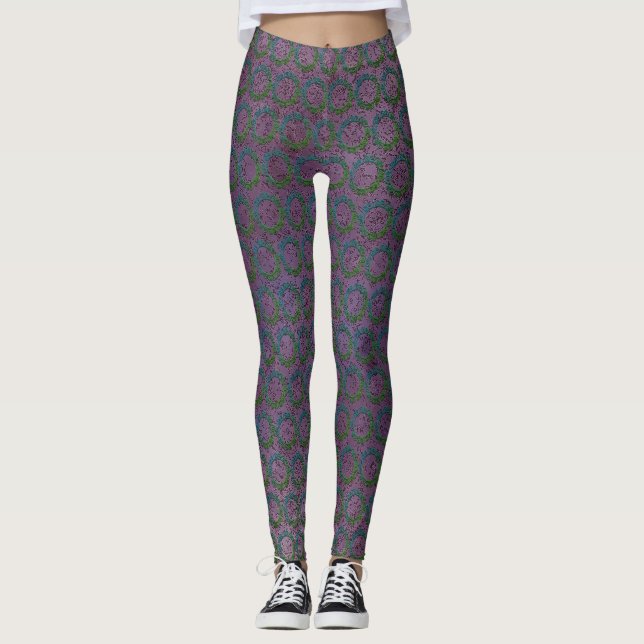 Leggings für Lila Inspirationen (Vorderseite)