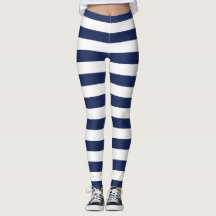 Leggings für Navy Stripes