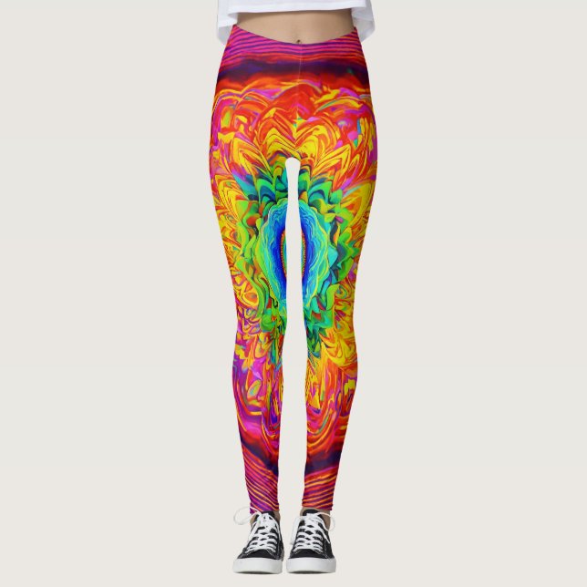 Leggings für spielerische und farbenfrohe Gestaltu (Vorderseite)