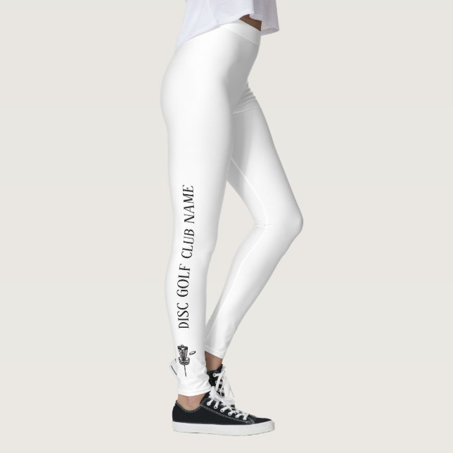 Leggings für White & Black Disk Golf Actrawear (Rechts)