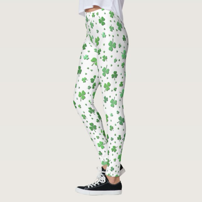Leggings - ganz vorbei - Duschen der Kleeblätter (Links)