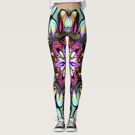 Leggings geometrischer Abstrakter Kunst