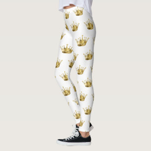 Leggings-Gold-Krone Leggings