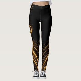 Leggings "Goldene Eleganz"