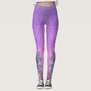 Leggings ~grün pink blau lila ~ Original