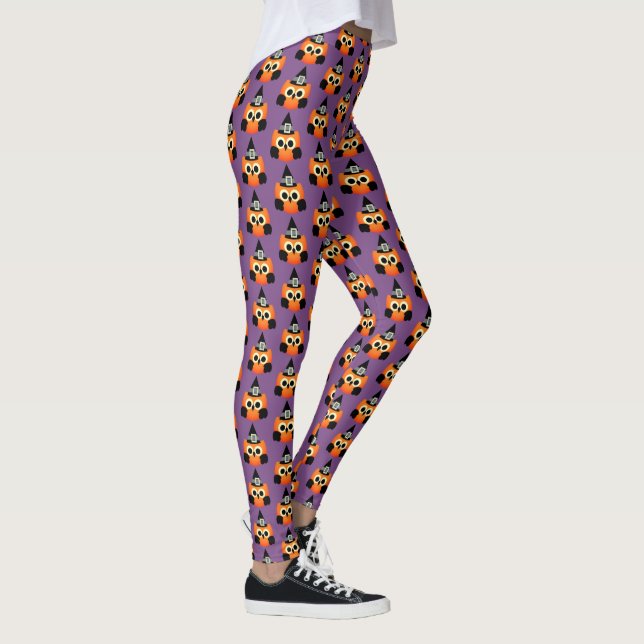Leggings-Halloween-Owl Leggings (Rechts)