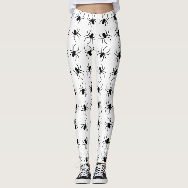 Leggings - Halloween Spiders (Vorderseite)