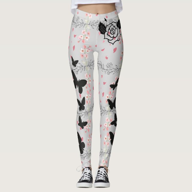 Leggings, Himmelsschmetterling-Leggings Leggings (Vorderseite)
